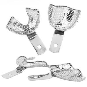 Bandeja Dental Profesional de Acero Inoxidable para Impresiones de Yeso Ortodóntico, Restauración Dental e Implantes, con Certificación CE - Product Image 5