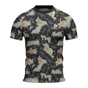 เสื้อรัดรูปแขนครึ่งตัวสำหรับออกกำลังกาย แห้งเร็ว ระบายเหงื่อ เหมาะสำหรับฟิตเนส ออกกำลังกาย เล่นกีฬา และสวมใส่ลำลอง - Product Image 4