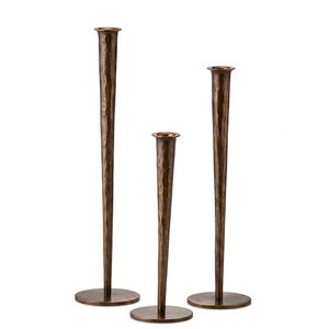 <b>Brass</b> <b>Candlestick</b> Holder Decorative Taper Candle Stand For Home Wedding Christmas Decoration Durable Metal Candle Holder - Product Image 1