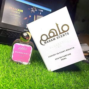 Perfume para Mujer, Eau de Parfum, 50 ml, Fragancia en Botella de Vidrio Redondeada con Tapa Esférica Dorada, Aroma Floral Rosa Dulce de Larga Duración, Spray EDP - Product Image 3