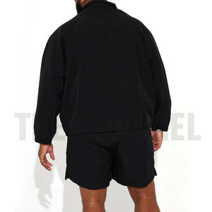 Conjunto Deportivo Personalizado para Hombre, Chaqueta Cortavientos de Nailon con Cintura Elástica, 2 Piezas, Otoño - Product Image 2