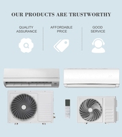 Climatiseur split à technologie Inverter de pointe 12000 BTU Compresseur T1 Refroidissement/Chauffage