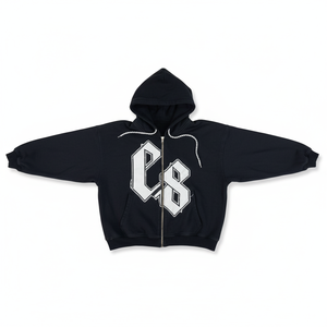 Sweat à capuche zippé personnalisé pour homme avec logo brodé, 100% coton, 500 g/m², poids lourd, prix abordable, confortable et respirant - Product Image 2