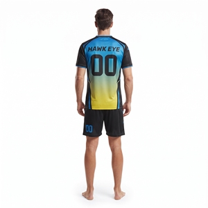 เสื้อฟุตบอลสั่งทำพิเศษ พิมพ์ลายดิจิทัล โพลีเอสเตอร์ ชุดฟุตบอล ชุดกีฬาทีม ขายส่ง - Product Image 5