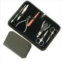 Kit de manucure professionnel, outils de soin des ongles, pédicure, trousse de voyage, parfait pour les salons, utilisation à domicile, ensemble de manucure et de pédicure