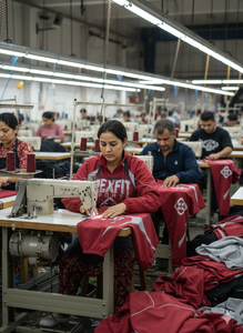 ชุดวอร์ม Rexfit OEM แบบมีโลโก้สะท้อนแสง ผลิตจากผ้าโพลีเอสเตอร์ผสมคอตตอน สำหรับผู้ชาย พิมพ์ลายสองชิ้น ชุดวอร์มแบบมีซิป ชุดกันลมสำหรับผู้ชาย - Product Image 6