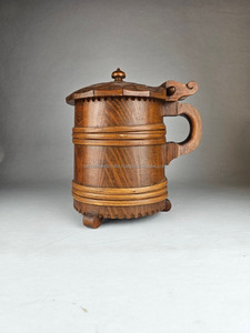 Chope à bière en bois naturel pour la maison, l'hôtel et le restaurant - Product Image 4