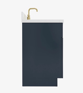 Meuble sous-vasque de salle de bain OEM Felix 42 pouces, avec vasque décalée à gauche, 4 options de finition, directement de l'usine au Vietnam - Product Image 3