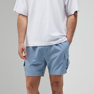 Men's Quick-Drying Solid High Street Sports <b>Shorts</b> Running Training Customizable Logo Pockets Gym Wear Activewear Fitness - Product Image 6