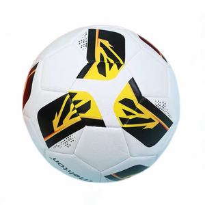 Ballon de football en cuir synthétique écologique léger de qualité supérieure Star Works Corporation, vente en gros, design personnalisé, utilisation en intérieur/extérieur - Product Image 2