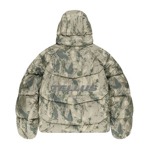 Chaqueta Acolchada para Hombre Adulto, Diseño Moderno, Chaqueta Acolchada Extra Grande de Invierno, Cálida y Acolchada - Product Image 6