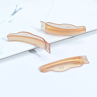 LiBeauty – Lot de 5 paires de coussinets transparents coréens populaires pour rehaussement de cils, avec logo, réutilisables, sans colle, pour lifting des cils