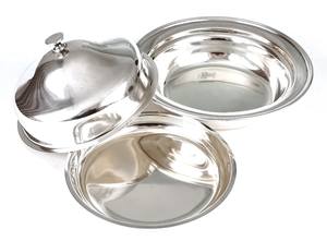 Cacerola Premium Clásica de Acero Inoxidable Duradero con Tapa Hermética |   Material Antiadherente de Grado Alimenticio para Cocinar, Almacenar y Servir Comidas Calientes - Product Image 4