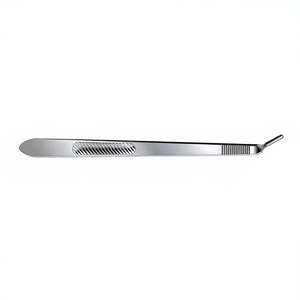 Manche de scalpel n° Manche de couteau chirurgical médical réutilisable en acier inoxydable massif de 3L, à angle, avec poignée de précision - Product Image 5