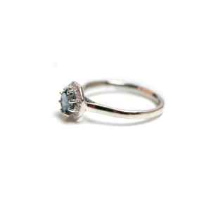 Blue Topaz Gemstone Engagement & Wedding <b>Ring</b> 925 Sterling <b>Silver</b> Luxury Prong <b>Set</b> Women's Fine Jewelry - Product Image 5