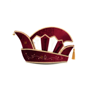 Gorro de Carnaval Tradicional de Primera Calidad con Borla, Gorro de Carnaval Bordado a Máquina para Disfraces - Product Image 5
