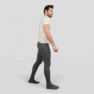 Leggings Deportivos para Hombre, Ajustados, Cintura Elástica, Color Sólido, Pantalones de Compresión Deportivos con Estampado Sencillo - Product Image 2