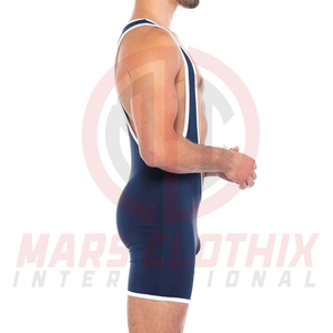 Combinaisons de lutte ajustées pour l'entraînement en salle de sport, prix bas, haute qualité, nouveau design. - Product Image 2