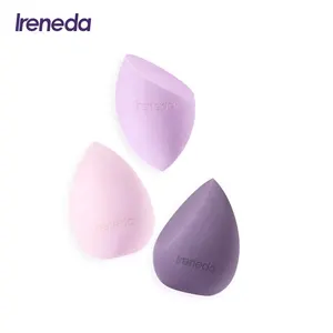 IRENEDA T02 Wholesale Makeup Blender Sponge Colorful Soft Design Cosmetics Beauty Sponge
