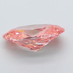Diamant CVD rose vif fantaisie de 2,71 carats, de forme ovale, de luxe, cultivé en laboratoire, clarté VS1, polissage excellent, diamant non monté pour bijoux - Product Image 5
