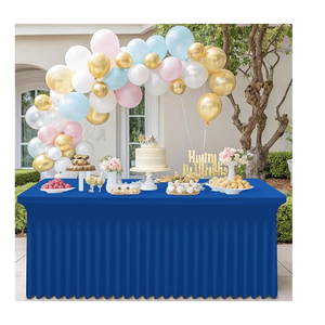 Smiry Copritavolo Rettangolare Impermeabile Lavabile 6FT, Fodera Elasticizzata in Spandex per Tavoli - Product Image 4