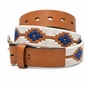 Cinturón de Cuero Vacuno Estilo Gaucho Argentino, Diseño Moderno, Hebilla de Latón Macizo, Cuero Genuino, Personalizable - Product Image 5