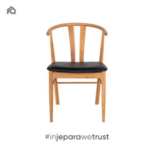 เก้าอี้ทานอาหารสไตล์นอร์ดิกเรียบง่ายทันสมัยสำหรับบ้านและร้านอาหาร คุณภาพสูง ทนทาน นุ่มสบาย หรูหราเบาๆ ทำจากไม้เนื้อแข็ง เหมาะสำหรับอพาร์ทเมนต์ - Product Image 4