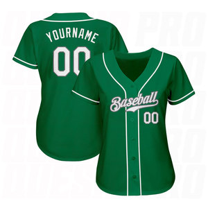 Camiseta de Béisbol Personalizada para Hombre y Jóvenes, Estilo con Botones, Uniforme de Equipo, Logotipo Bordado, Nombre, Número, Ropa Deportiva para Club - Product Image 4