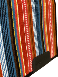 Handwoven New Zealand Wool Saddle Blanket for Western Horse Riding Handmade Tack Pad for Cowboy Ranch Trail and <b>Equestrian</b> Event - Product Image 2