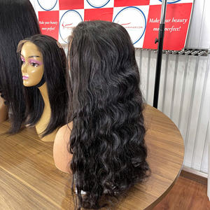 Produit phare : Perruque en cheveux humains Super Double Drawn, couleur naturelle, cheveux de luxe, précommande - Product Image 3