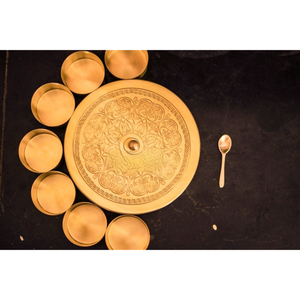 Boîte à épices SwamiG TradeX Luxury Brass Heritage - Utilisation en cuisine, compatible lave-vaisselle, anti-humidité et empilable, idéale pour les cadeaux d'affaires - Product Image 3