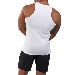 Camisetas de Tirantes para Hombre, para Gimnasio y Yoga, 100% Algodón, Secado Rápido, Transpirables, Ecológicas, Personalizables OEM, Camiseta Ajustada, Venta al Por Mayor - Product Image 2