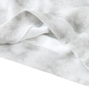 เสื้อสเวตเชิ้ตคอกลมผู้ชายคุณภาพสูง ลายย้อมสีแบบแอซิดวอช ดีไซน์โดดเด่น พิมพ์ลายดิจิทัล สำหรับฤดูหนาว มีไซส์พลัส - Product Image 5