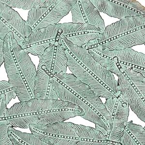 Set di 3 decorazioni murali in metallo con piume testurizzate - Categoria Arte Metallica - Product Image 4