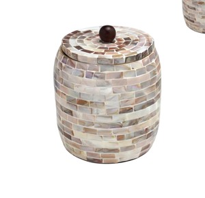 Boîtes décoratives en nacre faites à la main, boîte en nacre multi-usages avec couvercle pour un intérieur luxueux - Product Image 4