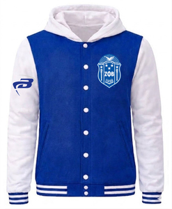 Veste universitaire Zeta Phi Beta ZPB Sorority, broderie de patchs de haute qualité, veste de baseball pour femmes, veste grecque de style universitaire - Product Image 3