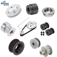 Pulley Timing Aluminium HTD 3M Diameter Lubang 6mm 8mm 12mm Cocok untuk Belt Timing 3M 15mm