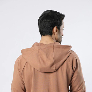 Nouveau Sweat à Capuche Homme Coupe Slim Col Rond 100% Coton Brodé en Polaire Tricotée avec Cordon Personnalisé Décontracté 2026 - Product Image 3