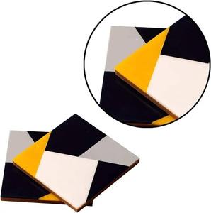 Custom Logo Resin <b>Coaster</b> Bulk Order Heat Resistant Table <b>Drink</b> <b>Coaster</b> Manufacturer - Product Image 3