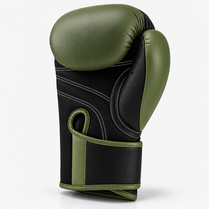 Guantes de Boxeo Profesionales de Alta Calidad, 8oz 10oz 12oz, Cuero PU, Correa de Muñeca Ajustable, Cierre de Gancho y Bucle, Personalizables - Product Image 2