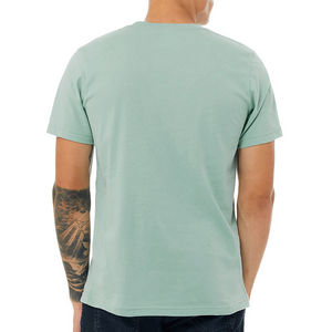 Camiseta de Punto con Cuello Redondo y Corte Regular para Hombre, para Fisicoculturismo y Fitness, Transpirable, de Secado Rápido, Elástica, de Alto Rendimiento para Gimnasio - Product Image 4