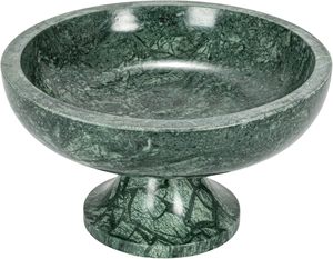 Moderna Frutera Multifuncional de Mármol Verde Natural para Mesa de Comedor, Ideal para Ramadán y Diwali - Product Image 2