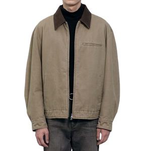 High Quality Custom Denim Jacket <b>for</b> <b>Men</b> High Quality Coats <b>Jean</b> <b>Work</b> Jacket Casual Street Wear Cotton Washed Denim Jacket - Product Image 1