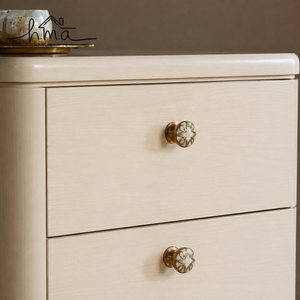 Handcrafted Half Circle <b>Brass</b> Cabinet <b>Knob</b> <b>Antique</b> Gold Finish Citrus Slice Design Drawer Pull Wardrobe <b>Door</b> Handle Decor - Product Image 5