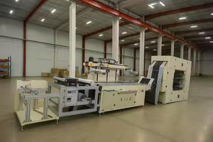 HH-5070 machine de sérigraphie automatique à rouleau nouveau modèle avec système servo sécheur UV pour l'impression de matériaux flexibles - Product Image 3