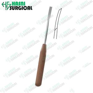 Nouveautés Os Raspatoire Courbé avec Manche Tufnol Acier Inoxydable par Hasni Surgical CE ISO Approved - Product Image 2