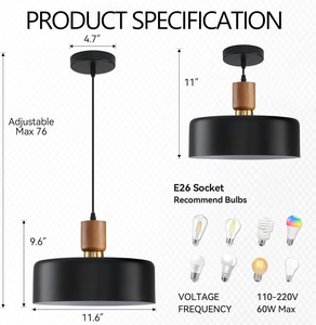Lampe suspendue artisanale, élégante, en métal, pour la maison, la salle à manger, la cuisine, le café, la décoration de restaurant - Product Image 5