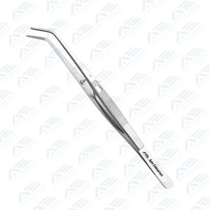 Pinzas dentales, pinzas de tejido, alicates de acero inoxidable para apósito de algodón, Clínica de Hospital, uso quirúrgico Dental, instrumentos médicos - Product Image 1