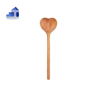 Cuillères en bois de teck, noyer et acacia du Vietnam pour la cuisine, ensemble d'ustensiles de cuisine, cuillère et fourchette, fabricant OEM, fabricant premium - Product Image 4