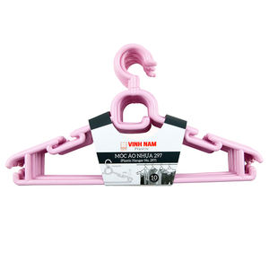 Organisateur de vêtements en plastique PP moulé par injection de haute qualité pour boutiques, salles de bain, avec crochets et rails durables, utilisation multi-vêtements - Product Image 1